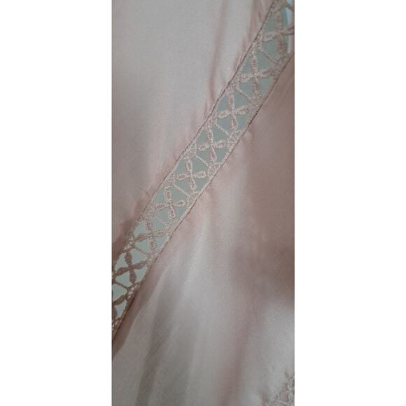 Melrose And Market Womens Cover-up/Kimono/Duster One Size Pink Lace Detail - Picture 5 of 7